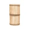 Anak Rattan Wall Lamp | Cylindrical