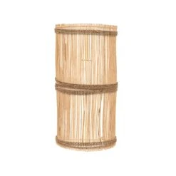 Anak Rattan Wall Lamp | Cylindrical