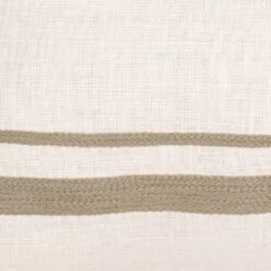 Arias Linen Cushion Cover | White/Natural 40x60cm -Home Sale Shop zoco home arias linen cushion cover white natural 40x60cm 55233009844567