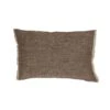Athea Linen Cushion Cover | Brown 40x60cm