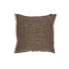 Athea Linen Cushion Cover | Brown 45x45cm
