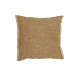 Athea Linen Cushion Cover | Tobacco 45x45cm
