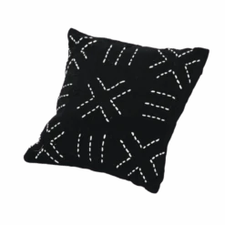 Bali Cushion Cover | Black 45x45cm 15 Bali Cushion Cover | Black 45x45cm -Home Sale Shop zoco home bali cushion cover black 45cm 60823993483607