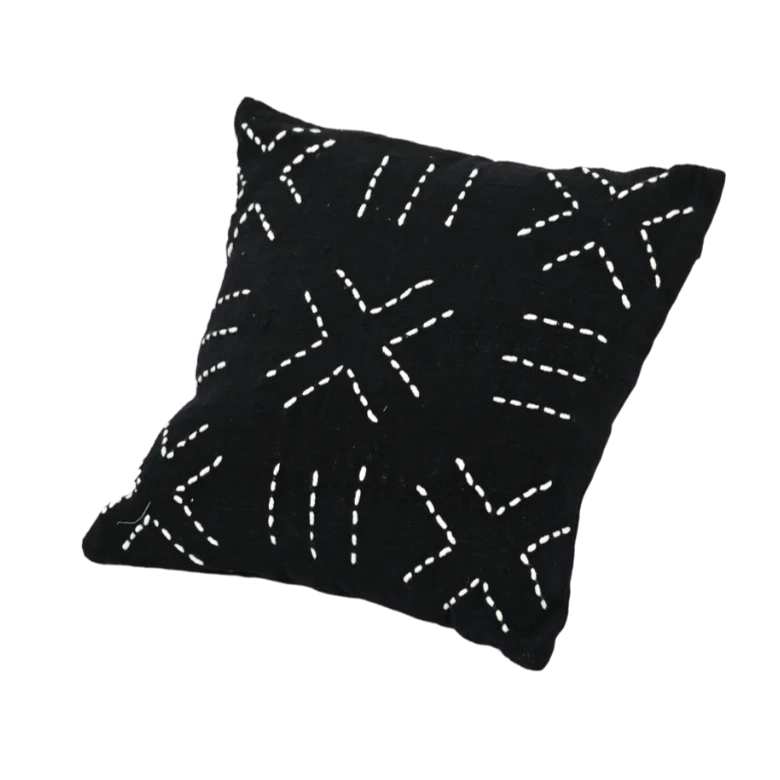 Bali Cushion Cover | Black 45x45cm 8 Bali Cushion Cover | Black 45x45cm - Image 8