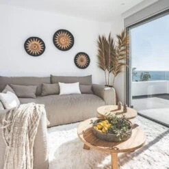 Home Sale Shop -Home Sale Shop zoco home banana wall deco basket black natural 50 cm 60823950721367