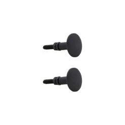 Brass Knob | Set Of 2 | Black 3x5cm