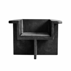 Brutus Lounge Cushion | Charcoal 51x46x3cm -Home Sale Shop zoco home brutus lounge cushion charcoal 51x46x3cm 37069319962836