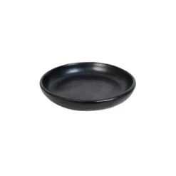 Clay Plate | Black 24.5x4cm -Home Sale Shop zoco home clay plate black 25x4cm kitchenware 36512213500116