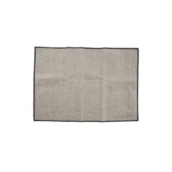 Coated Linen Table Mat | Natural 35x50cm