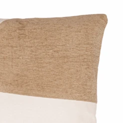 Patchwork Cotton Cushion | Natural / Camel 50x50cm 10 Patchwork Cotton Cushion | Natural / Camel 50x50cm -Home Sale Shop zoco home cotton cushion brown natural 50x50cm 55232552468823