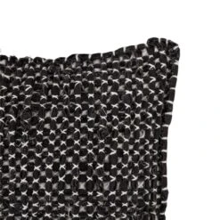 Cotton Cushion Cover Fancy | Black 50x50cm 11 Cotton Cushion Cover Fancy | Black 50x50cm -Home Sale Shop zoco home cotton cushion cover fancy black 50x50cm 48954717503831