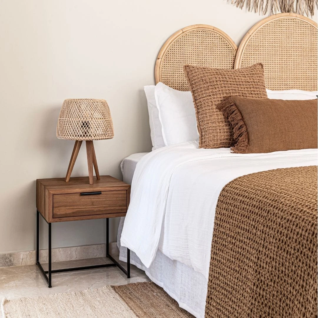 Cotton Cushion Cover Fancy | Oatmeal 50x50cm 3 Cotton Cushion Cover Fancy | Oatmeal 50x50cm - Image 3