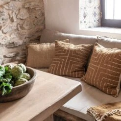 Cotton Cushion Cover Multi Stitch | Mustard 50x50cm 7 Cotton Cushion Cover Multi Stitch | Mustard 50x50cm -Home Sale Shop zoco home cotton cushion cover multi stitch mustard 50x50cm 49096673001815