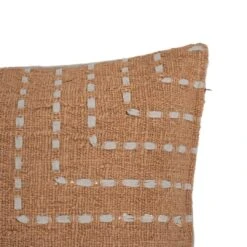 Cotton Cushion Cover Multi Stitch | Oatmeal 50x50cm 7 Cotton Cushion Cover Multi Stitch | Oatmeal 50x50cm -Home Sale Shop zoco home cotton cushion cover multi stitch oatmeal 50x50cm 48954735821143