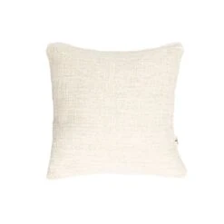 Soraya Cotton Cushion Cover Plain | Off-White | 50x50cm