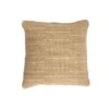 Soraya Cotton Cushion Cover Stripes | Sand | 50x50cm