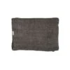 Cotton Hand Woven Bed Cover| Charcoal 270x270cm