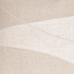 Patchwork Cotton Linen Cushion | Natural 50x50cm -Home Sale Shop zoco home cotton linen cushion natural 50x50cm 55232548372823