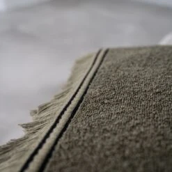 Cotton Towel | Kaki 90x140cm -Home Sale Shop zoco home cotton linen towel kaki 90x140cm textile 38765842694356