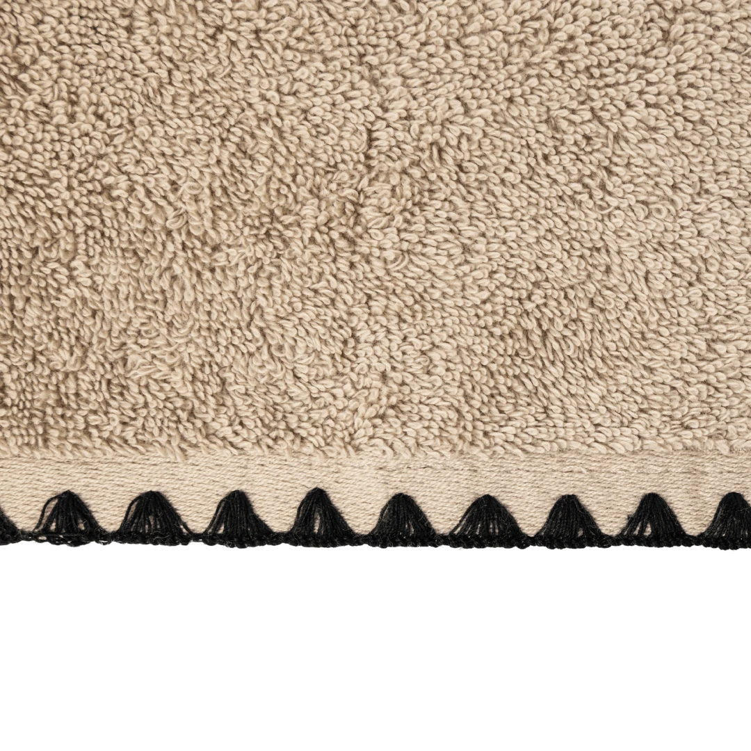 Cotton Towel | Sand 50x100cm 4 Cotton Towel | Sand 50x100cm - Image 4