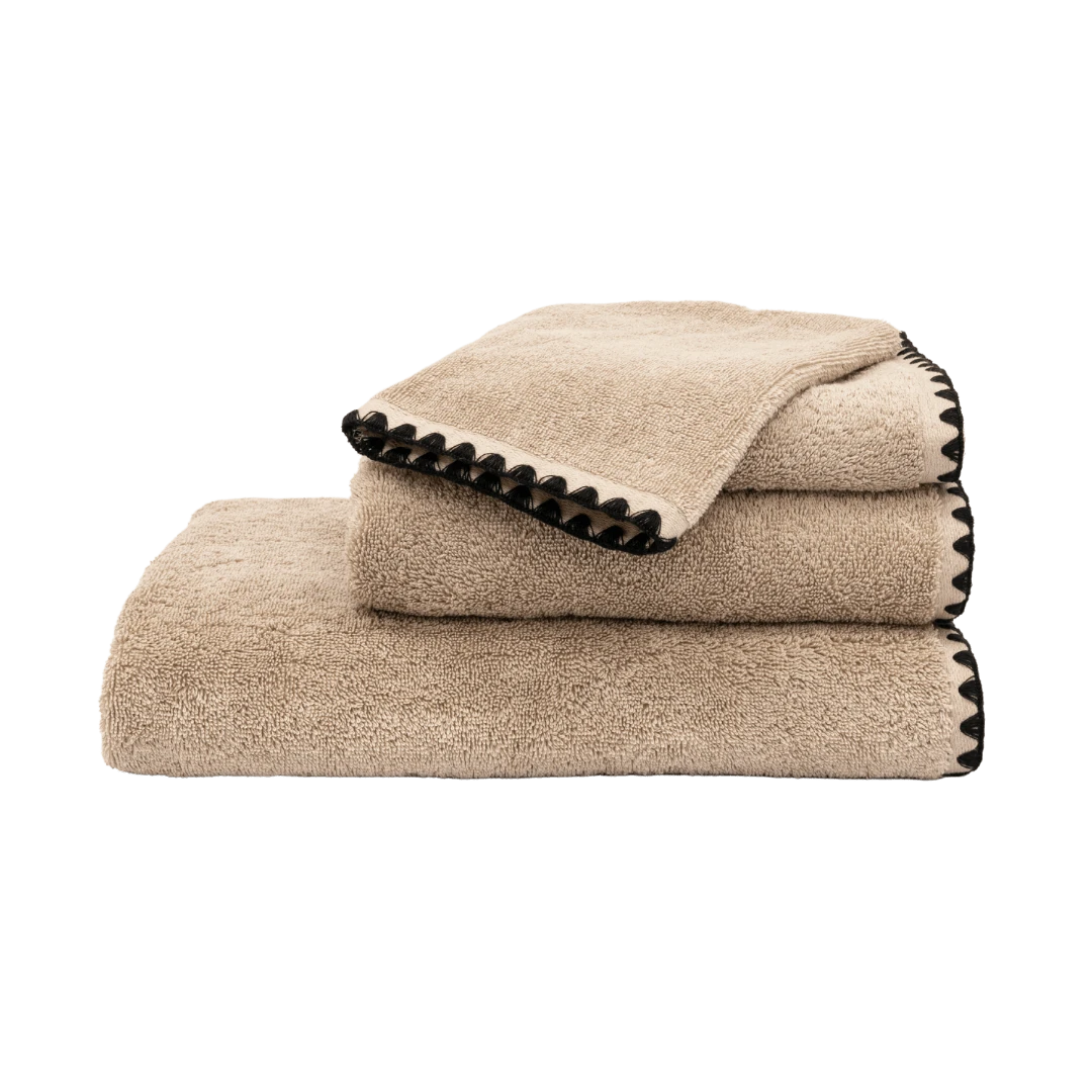 Cotton Towel | Sand 50x100cm 6 Cotton Towel | Sand 50x100cm - Image 6