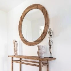 Home Sale Shop -Home Sale Shop zoco home cove round mirror 130cm 60824506466647