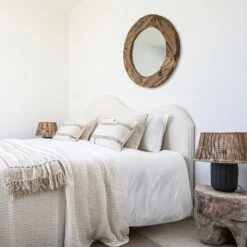 Cove Round Mirror | 80cm -Home Sale Shop zoco home cove round mirror 80cm mirror 60824593596759