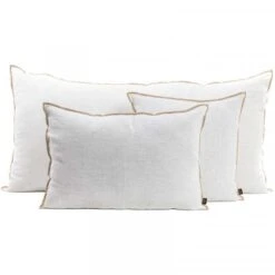 Linen Cushion Cover Nai Edge | White 45x45cm 7 Linen Cushion Cover Nai Edge | White 45x45cm -Home Sale Shop zoco home cushion cover nai edge white 45x45cm cushion 38258309103828