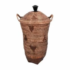 Ethnic Basket | Natural 40x50cm -Home Sale Shop zoco home ethnic basket natural 40x50cm home accessories 60823958913367