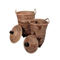 Ethnic Basket | Natural 60x70cm 8 Ethnic Basket | Natural 60x70cm -Home Sale Shop zoco home ethnic basket natural 60x70cm home accessories 60823960486231