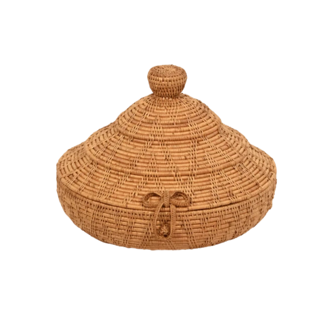 Ethnic Tagine Basket | 30x30 Cm 1 Ethnic Tagine Basket | 30x30 Cm