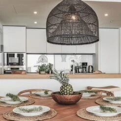 Fish Trap Lampshade | Black 50cm -Home Sale Shop zoco home fish trap lampshade black 50cm 60823810933079