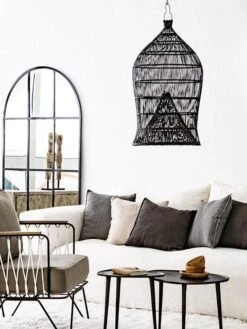 Fish Trap Lampshade | Black -Home Sale Shop zoco home fish trap lampshade black 60823771545943