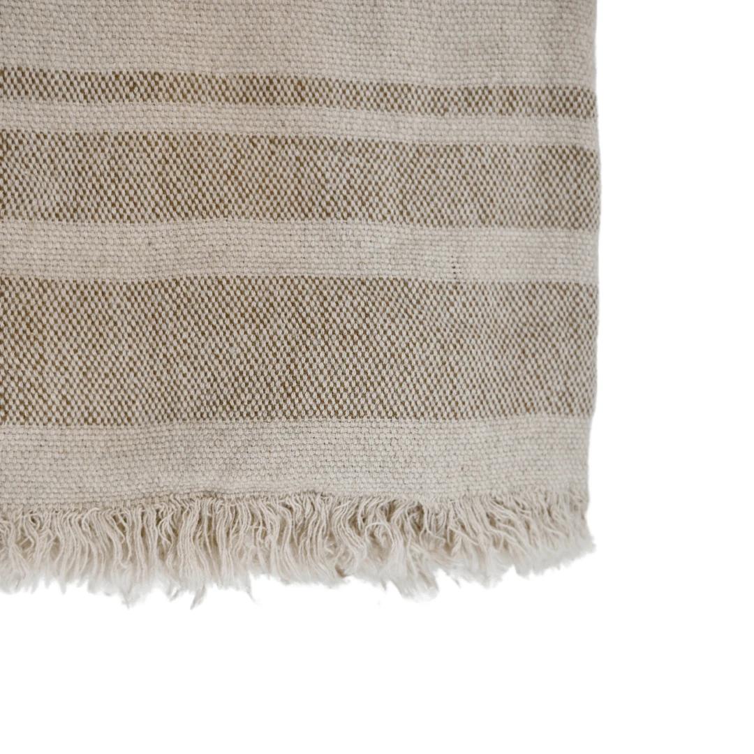 Fouta Linen Throw | Butternut 135x180cm 5 Fouta Linen Throw | Butternut 135x180cm - Image 5
