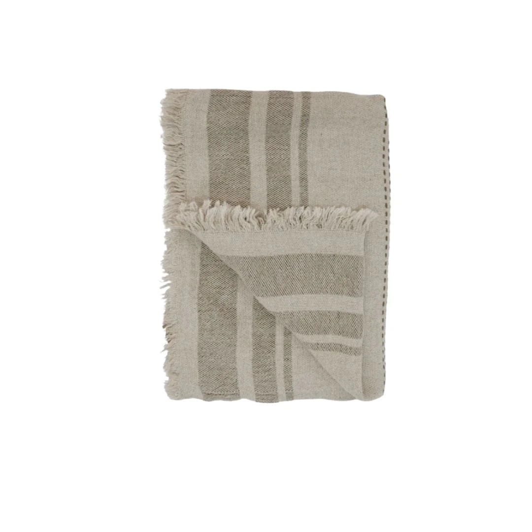 Fouta Linen Throw | Butternut 135x180cm 3 Fouta Linen Throw | Butternut 135x180cm - Image 3