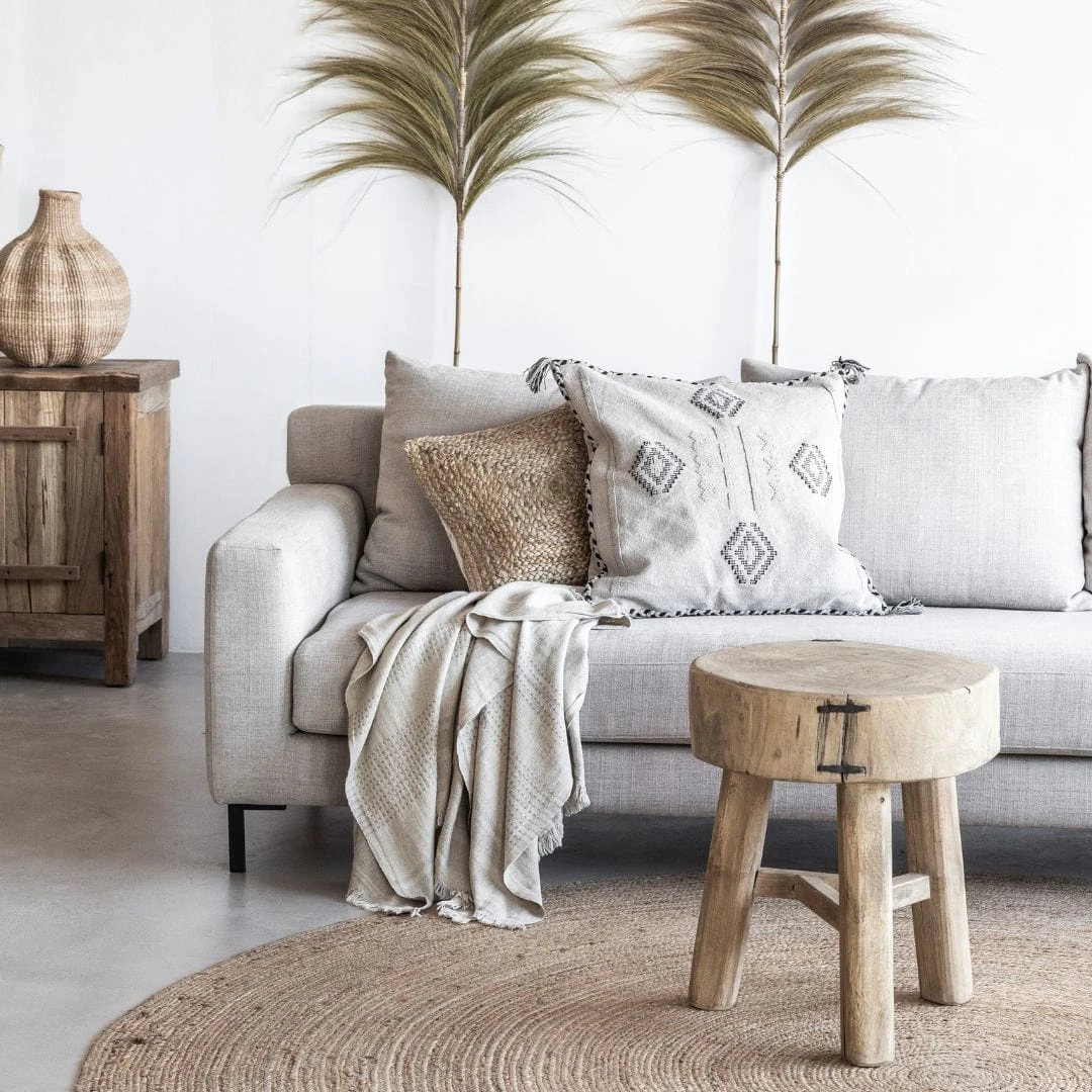 Fouta Linen Throw | Butternut 135x180cm 2 Fouta Linen Throw | Butternut 135x180cm - Image 2