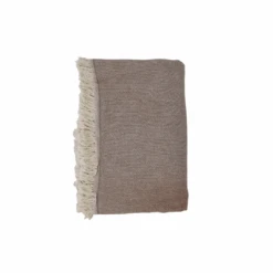 Fouta Throw | Double-Sided | Brown 135x185cm
