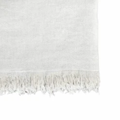 Fouta Throw | Double-Sided | White 135x185cm -Home Sale Shop zoco home fouta throw double sided white 135x185cm 37363376488660