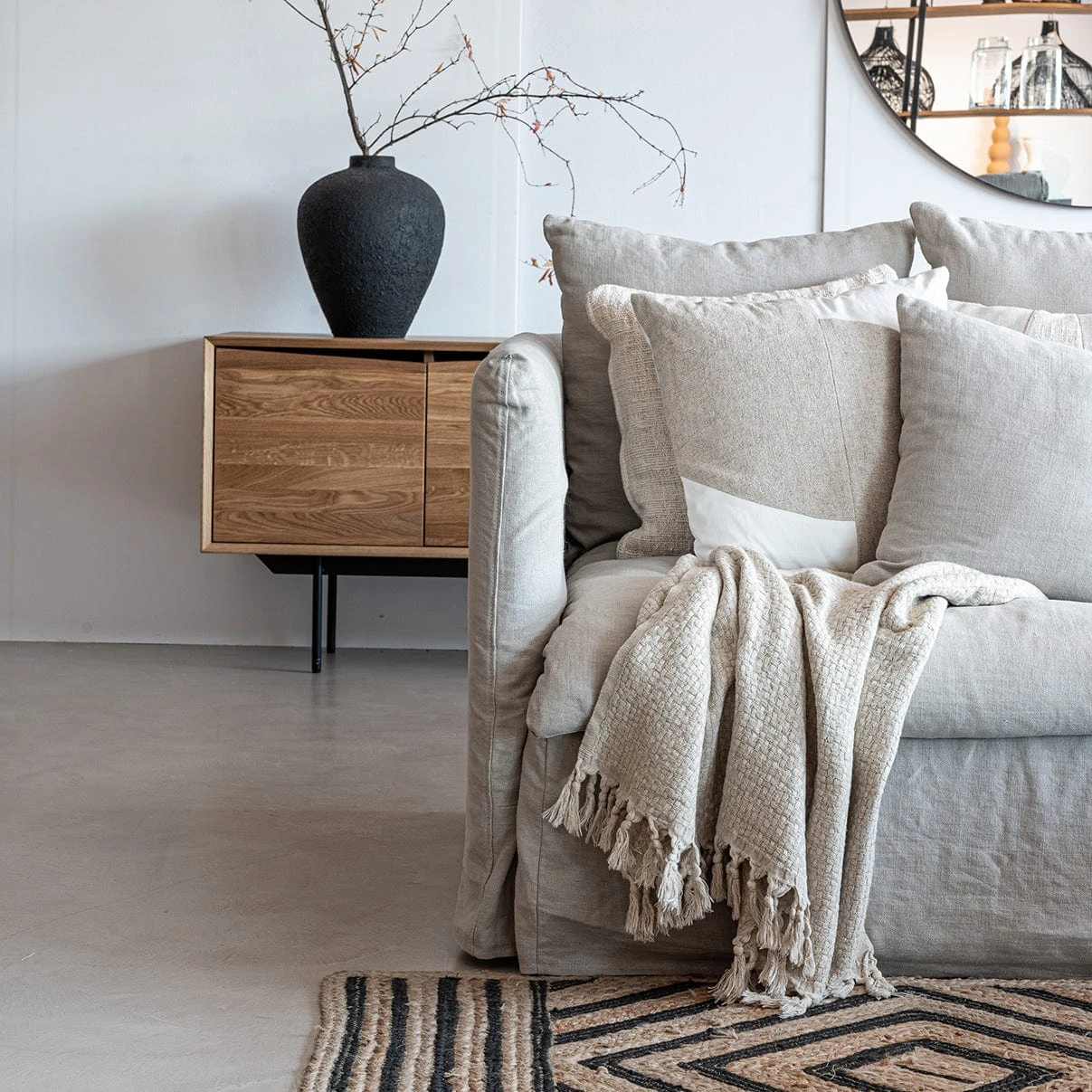 Fouta Throw | Natural | 125x195 Cm 3 Fouta Throw | Natural | 125x195 Cm - Image 3