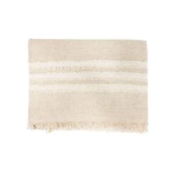 Fouta Throw | Natural / White | 135x200cm