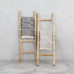 Fouta Throw Stripes | Natural / Stonewashed Black | 140x180cm -Home Sale Shop zoco home fouta throw stripes natural sand 140x180cm textiles 57801088434519