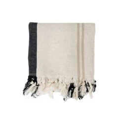 Fouta Towel | Black / White / Sand | 90x180cm