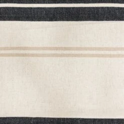Fouta Towel | Black / White / Sand | 90x180cm -Home Sale Shop zoco home fouta towel black white sand 90x180cm textiles 57735602700631