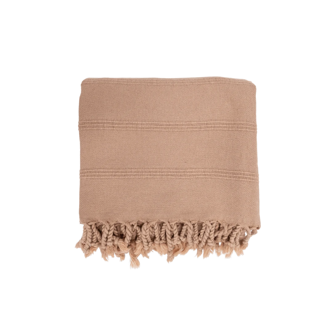 Fouta Towel | Stonewashed Beige 90x170cm 1 Fouta Towel | Stonewashed Beige 90x170cm