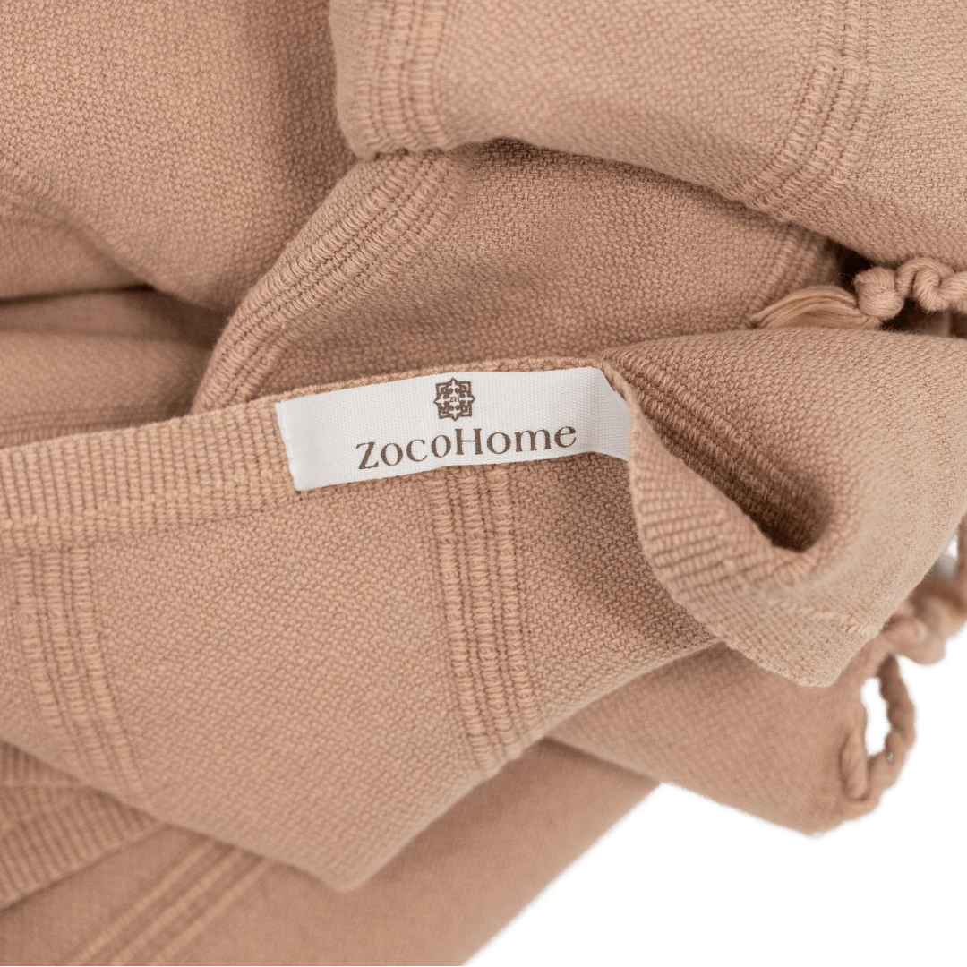 Fouta Towel | Stonewashed Beige 90x170cm 5 Fouta Towel | Stonewashed Beige 90x170cm - Image 5