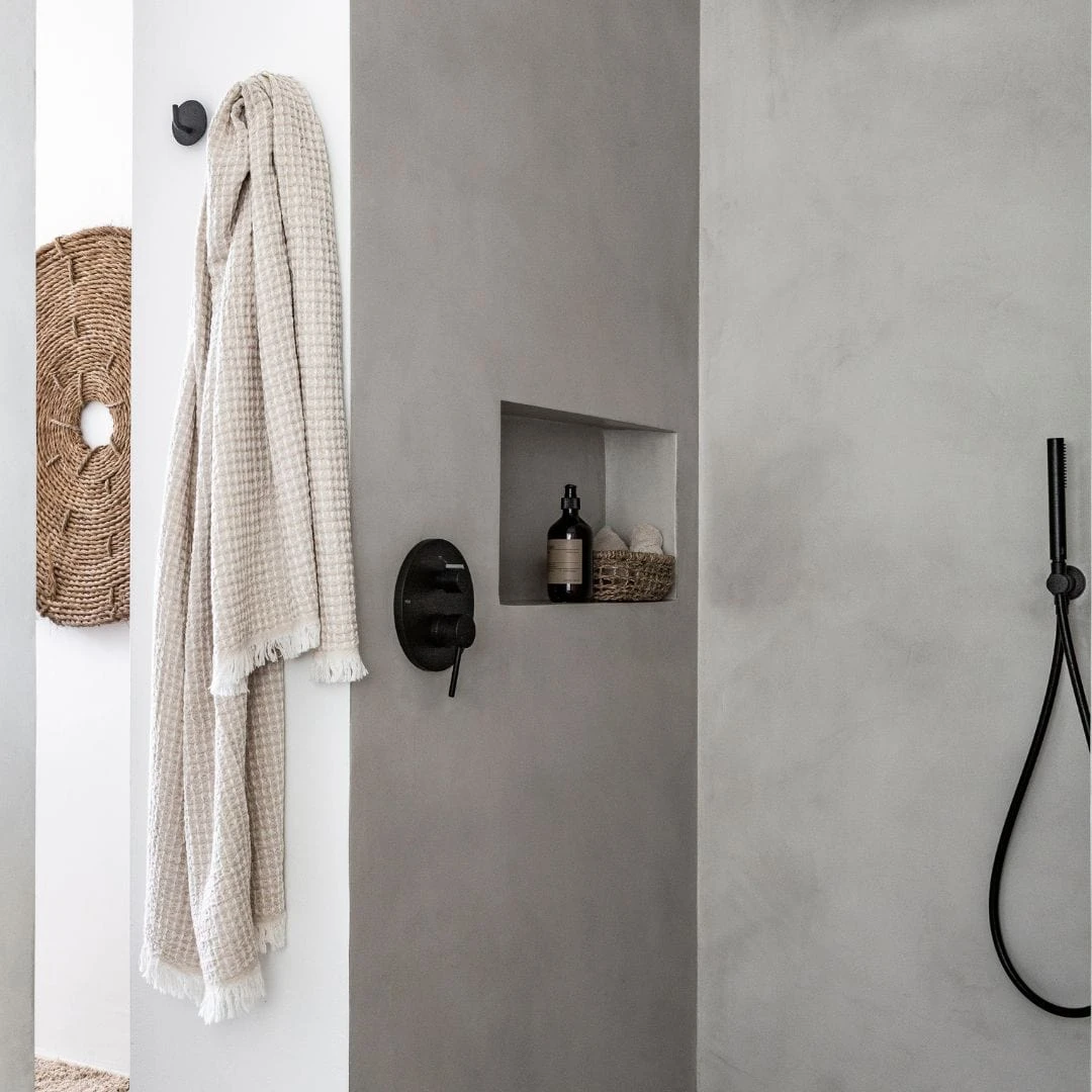 Fouta Waffle Towel | Beige 95x180cm 6 Fouta Waffle Towel | Beige 95x180cm - Image 6