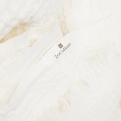 Fouta Waffle Throw | White 120x180cm -Home Sale Shop zoco home fouta waffle throw white 120x180cm textiles 51579127562583