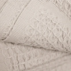 Fouta Waffle Towel | Sand 85x180cm -Home Sale Shop zoco home fouta waffle towel beige 85x170cm textiles 51578882490711