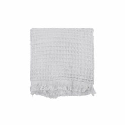 Fouta Waffle Towel | Light Grey 85x170cm