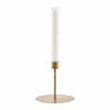Iron Candle Stand | Brass 13x12cm